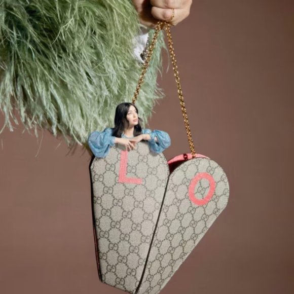 Gucci Valentine's Day Small Heart Bag NEW WITH DUSTBAG - Picture 7 of 17